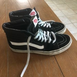 Vans high top sneakers